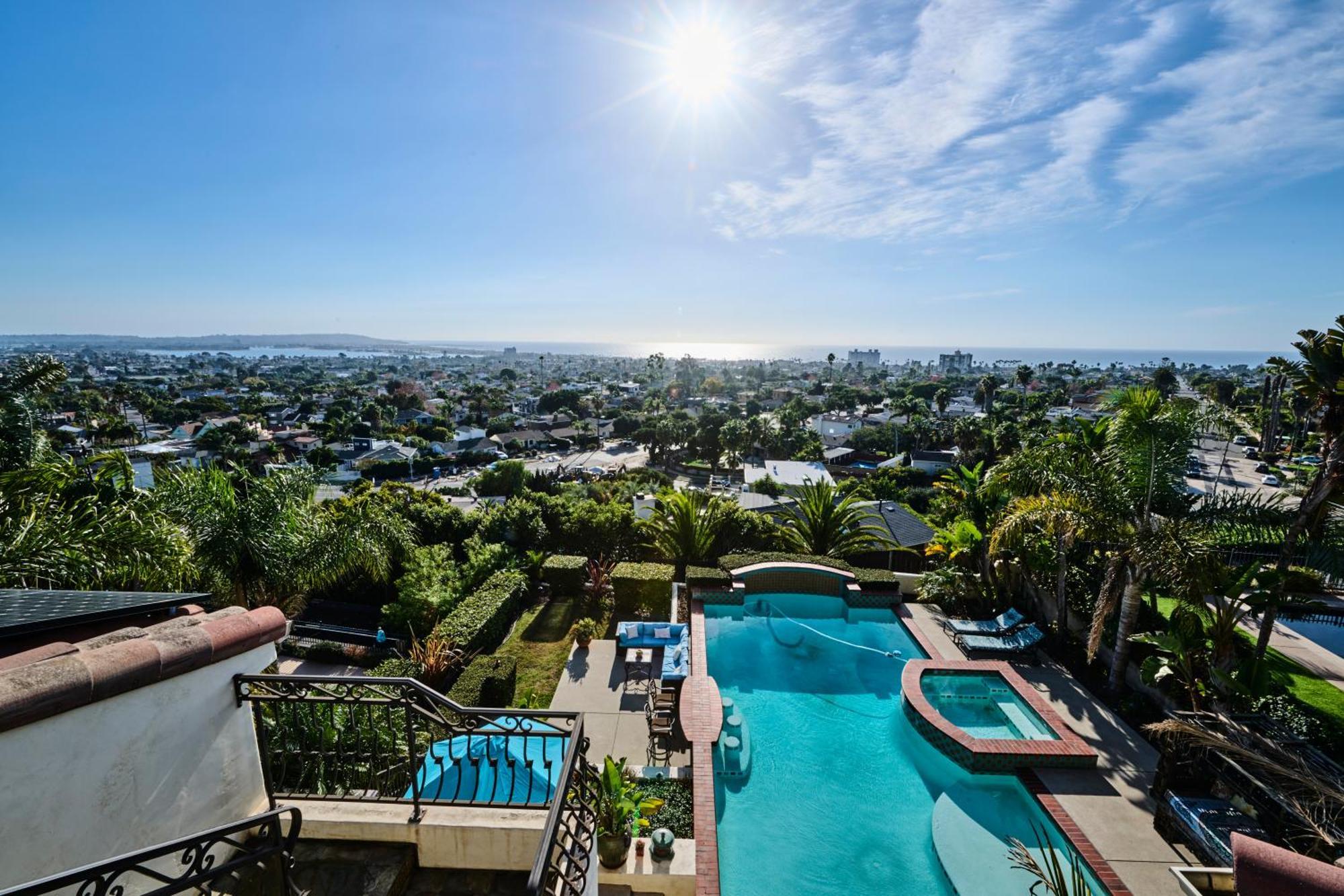 360 Degree Ocean & City Views With Pool, Spa, Close To The Beach! Pets Ok San Diego Eksteriør billede