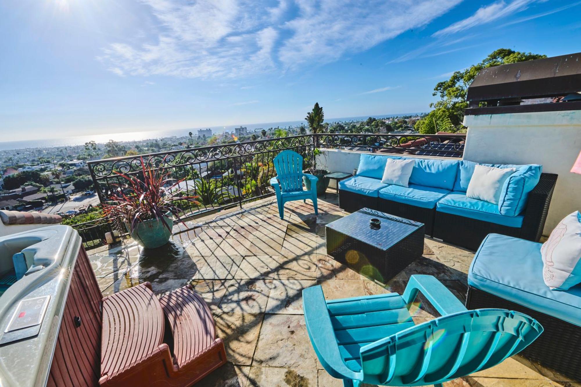 360 Degree Ocean & City Views With Pool, Spa, Close To The Beach! Pets Ok San Diego Eksteriør billede